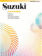 Suzuki Flute School Flute Part, Volume 3 (noty na příčnou flétnu)