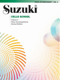 Suzuki Cello School Piano Part, Volume 4 (noty na violoncello, klavír)