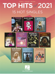 Top Hits of 2021 (noty na klavír, zpěv, akordy)