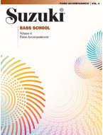 Suzuki Bass School Piano Accompaniment Volume 4 (noty na kontrabas, klavír)