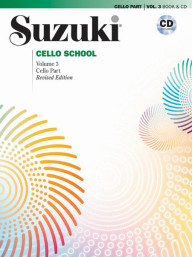 Suzuki Cello School Cello Part Volume 3 (noty na violoncello) (+audio)
