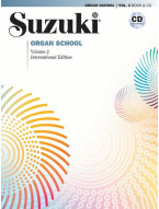 Suzuki Organ School 2 (noty na varhany) (+audio)