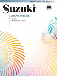 Suzuki Organ School 7 (noty na varhany) (+audio)