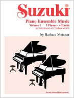 Suzuki Piano Ensemble Music Volume 1 for Piano Duo Second Piano Accompaniments (noty na klavír)