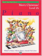 Alfred's Basic Piano Library Merry Christmas 1A (noty na klavír)