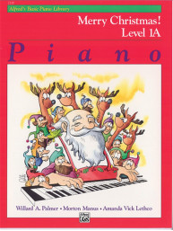 Alfred's Basic Piano Library Merry Christmas 1A (noty na klavír)