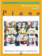 Alfred´s Basic Piano Library Repertoire Book 3 (noty na klavír)