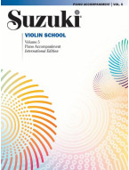 Suzuki Violin School Piano Accompaniment Volume 5 (noty na housle, klavír)