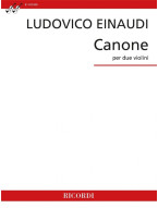 Ludovico Einaudi: Canone per due violini (noty na housle, duet)