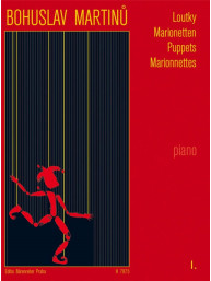 Bohuslav Martinů: Puppets 1 (noty na klavír)