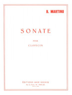 Bohuslav Martinů: Sonate Clavecin (noty na cembalo, klavír)