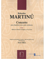 Bohuslav Martinů: Concerto Pour Hautbois Avec Petite Orchestre (noty na hoboj, klavír)