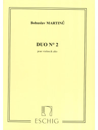 Bohuslav Martinů: Duo N 2 Violon Et Alto (noty na housle, alto)