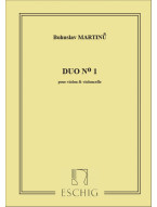 Bohuslav Martinů: Duo No.1 (noty na housle, violoncello)