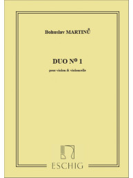 Bohuslav Martinů: Duo No.1 (noty na housle, violoncello)