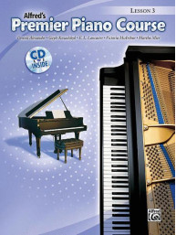 Alfred's Premier Piano Course Lesson 3 (noty na klavír)
