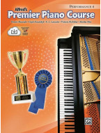Alfred's Premier Piano Course Performance 4 (noty na klavír) (+audio)