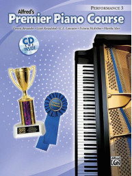 Alfred's Premier Piano Course Performance 3 (noty na klavír) (+audio)