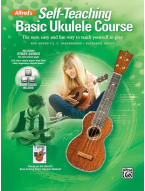 Alfred's Self-Teaching Basic Ukulele Course (noty, tabulatury na ukulele) (+audio/video)