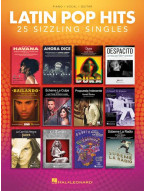 Latin Pop Hits (noty na klavír, zpěv, klavír, akordy)