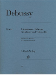 Claude Debussy: Intermezzo And Scherzo (noty na violoncello, klavír)