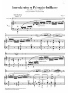 Frédéric Chopin: Polonaise Brillante C Major Op. 3 / Duo Concertant E Major (noty na violoncello, klavír)