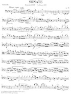 Felix Mendelssohn Bartholdy: Sonata for Piano and Violoncello B Flat Major Op. 45 (noty na violoncello, klavír)