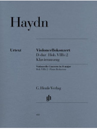 Franz Joseph Haydn: Violoncello Concerto In D Major Hob. VIIb:2 (noty na violoncello, klavír)