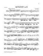Franz Joseph Haydn: Violoncello Concerto In D Major Hob. VIIb:2 (noty na violoncello, klavír)