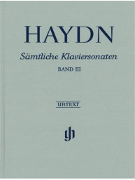 Joseph Haydn: Complete Piano Sonatas Volume III (noty na klavír)