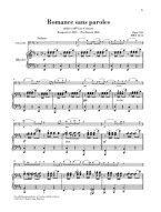 Felix Mendelssohn Bartholdy: Romance sans paroles op. 109 (noty na violoncello, klavír)