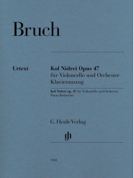 Max Bruch: Kol Nidrei Opus 47 for Violoncello and Orchestra (noty na violoncello, klavír)