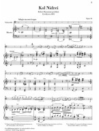 Max Bruch: Kol Nidrei Opus 47 for Violoncello and Orchestra (noty na violoncello, klavír)