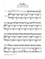 Gabriel Fauré: Papillon Op. 77 (noty na violoncello, klavír)