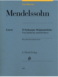 Felix Mendelssohn Bartholdy: 13 bekannte Originalstücke (noty na klavír)