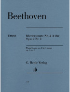 Ludwig van Beethoven: Piano Sonata No. 2 In A Major (noty na klavír)