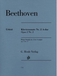 Ludwig van Beethoven: Piano Sonata No. 2 In A Major (noty na klavír)