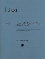 Franz Liszt: Hungarian Rhapsody No.15 - Rákóczi March (noty na klavír)