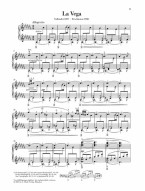 Isaac Albéniz: La Vega (noty na klavír)