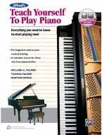 Alfred's Teach Yourself to Play Piano (noty na klavír) (+audio)