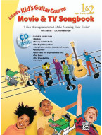 Alfred's Kid's Guitar Course Movie and TV Songbook 1&2 (noty na kytaru) (+audio)