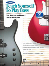 Alfred's Teach Yourself to Play Bass (noty, tabulatury na baskytaru) (+audio)