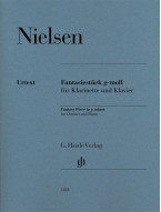 Carl Nielsen: Fantasy Piece in G minor (noty na klarinet, klavír)