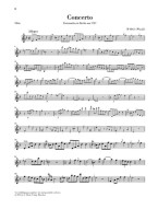 Carl Philipp Emanuel Bach: Flute Concerto in D minor (noty na příčnou flétnu, klavír)