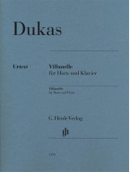Paul Dukas: Villanelle (noty na lesní roh, klavír)