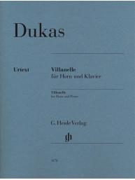 Paul Dukas: Villanelle (noty na lesní roh, klavír)