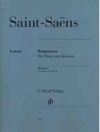 Camille Saint-Saëns: Romances (noty na lesní roh, klavír)