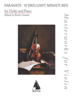 Pablo de Sarasate: 10 Brilliant Miniatures (noty na housle, klavír)