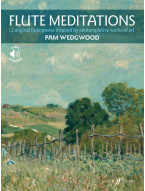 Pam Wedgwood: Flute Meditations (noty na příčnou flétnu, klavír) (+audio)