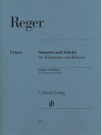 Max Reger: Sonatas and Pieces (noty na klarinet, klavír)